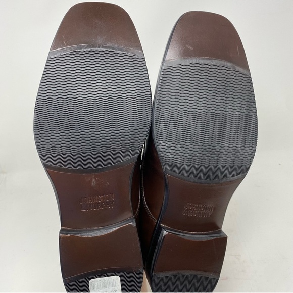 Johnston & Murphy Feldon Moc Toe Brown Calfskin WIDE